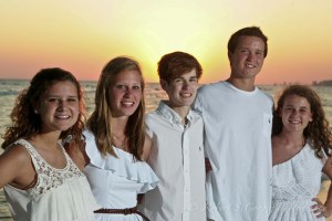 Trey and friends beach